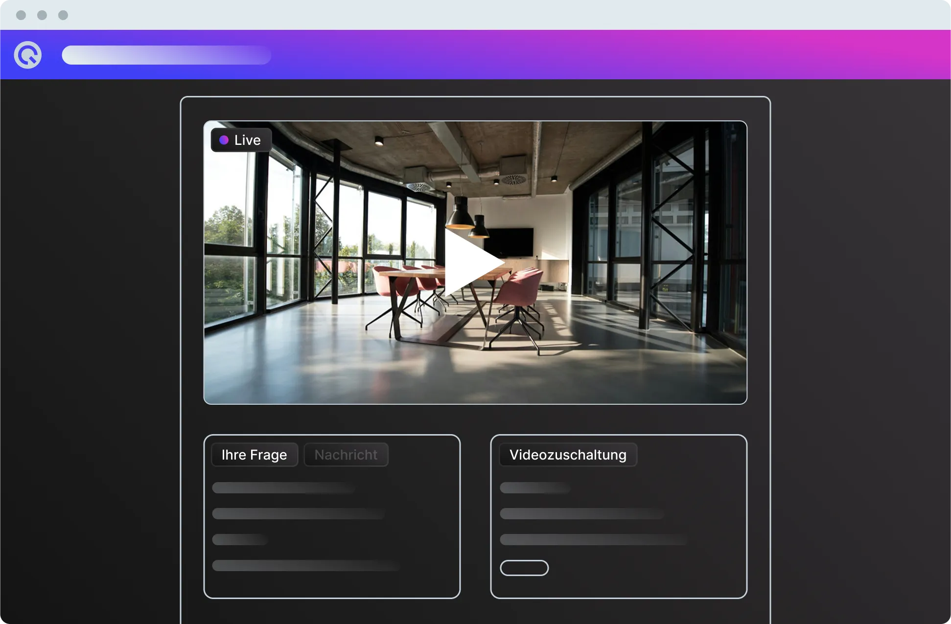 3Q Webinar DE Plattform Webinar Interface 2